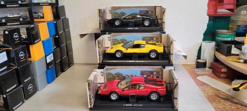 Kyosho Ferrari 365 GT4/BB en 512 BB, Hobby en Vrije tijd, Modelauto's | 1:18, Zo goed als nieuw, Auto, Kyosho, Ophalen of Verzenden