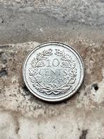 10 cent 1928 Wilhelmina , hoge kwaliteit, Postzegels en Munten, Munten | Nederland, Zilver, Ophalen of Verzenden, 10 cent, Koningin Wilhelmina