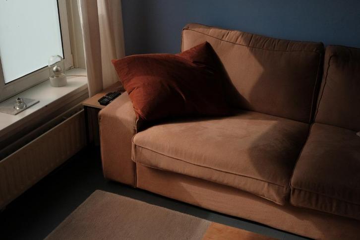 3-zits Ikea Kivik x Bemz linnen, Huis en Inrichting, Banken | Sofa's en Chaises Longues, Zo goed als nieuw, Driepersoons, 200 tot 250 cm