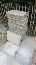 40x60cm grindtegels, Ophalen, Gebruikt, 10 m² of meer, Beton