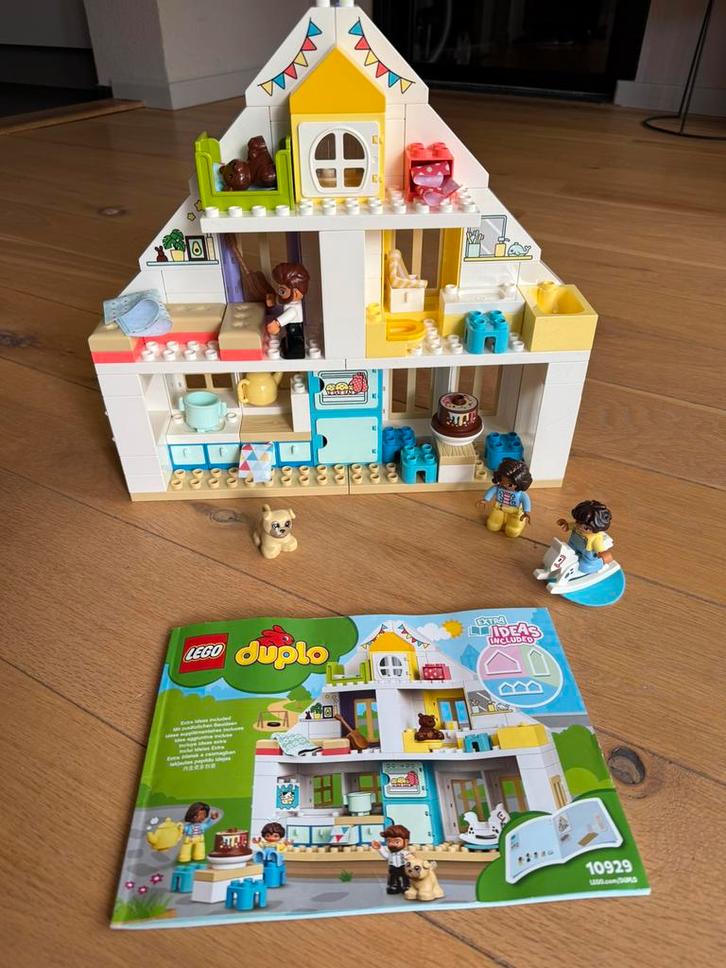 Lego duplo modulair huis, 10929, Kinderen en Baby's, Speelgoed | Duplo en Lego, Zo goed als nieuw, Duplo, Complete set, Ophalen