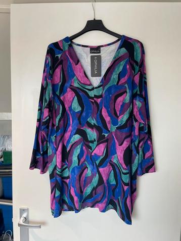 Nieuwe paars roze print tuniek Yvonne van ophilia beschikbaar voor biedingen