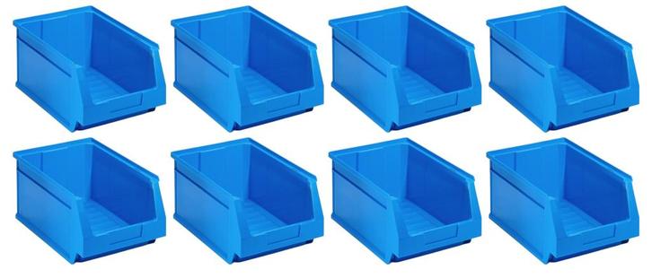 Tayg 56 (256028/8) 8 x Magazijn Stapelbak L420 × B270 × H175, Doe-het-zelf en Verbouw, Gereedschap | Handgereedschap