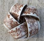 P.R. Petrus Regout LIBAN 5 x Kop en Schotel, Antiek en Kunst, Ophalen of Verzenden