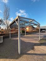 Carport | Glazen dak | Aluminium, Tuin en Terras, Overkappingen, Ophalen, Gebruikt, Carport