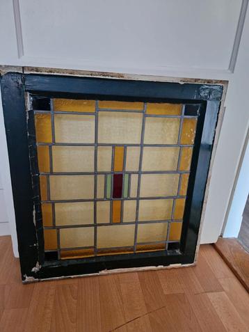 Art Deco Glas-in-lood Ramen beschikbaar voor biedingen