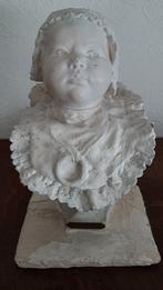 Antiek gipsen kinder hoofdje., Antiek en Kunst, Kunst | Beelden en Houtsnijwerken, Ophalen of Verzenden