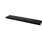 Wandplank 118cm  lak zwart, Ophalen of Verzenden, Nieuw