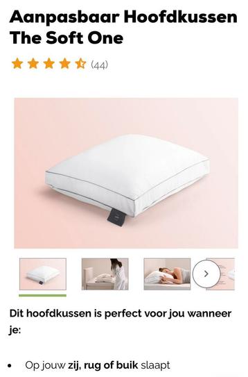 Kussen Swiss Sense ‘soft one’ nieuw in doos beschikbaar voor biedingen