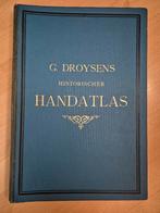 G. Droysens Historische handatlas 1886, Boeken, Gelezen, Overige atlassen, Droysens, Ophalen of Verzenden