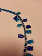 Kinder kettinkje met visjes, Ophalen of Verzenden, Zo goed als nieuw, Blauw, Overige materialen