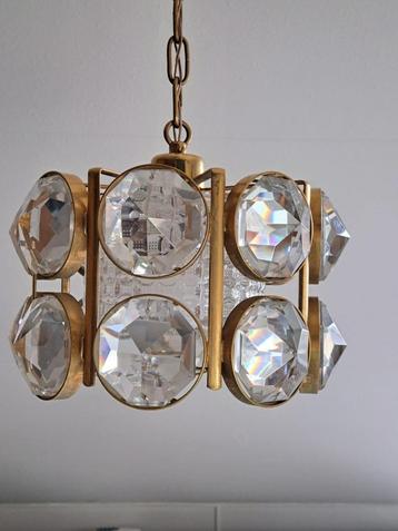 Super Regency Messing en Kristal Hanglamp beschikbaar voor biedingen