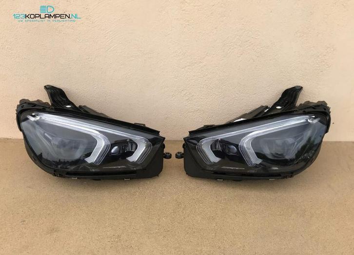 Mercedes GLE W167 Multibeam LED koplamp koplampen, Auto-onderdelen, Verlichting, Mercedes-Benz, Gebruikt, Ophalen