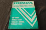 Honda EG850x 1000x - 2200x generator 1983 shop manual, Motoren, Ophalen of Verzenden, Honda