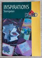 Hobbyboekje Plaid Inspirations - Stempelen, Ophalen of Verzenden, Zo goed als nieuw, Overige typen