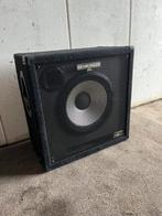 Grote Behringer bassbox, Gebruikt, Subwoofer, 120 watt of meer, Ophalen