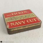 Von Eicken’s Gold Flake Navy Cut – oud Duits blik, Verzamelen, Ophalen of Verzenden