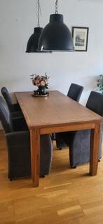 Tafel teab, Ophalen, Gebruikt, Eikenhout, 50 tot 100 cm