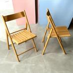 2 Vintage Habitat Klapstoelen - Jaren '70, Ophalen, Twee, Bruin, Habitat Zwitserland