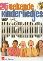 piano: 25 Bekende Kinderliedjes Voor Piano + cd-LEUK! Net, Muziek en Instrumenten, Bladmuziek, Piano, Gebruikt, Ophalen of Verzenden