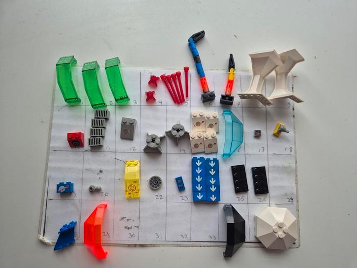 Lego space 04 onderdelen antenna antenne koepel ice mtron, Kinderen en Baby's, Speelgoed | Duplo en Lego, Zo goed als nieuw, Ophalen of Verzenden