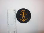 Duits embleem matroos, Verzamelen, Militaria | Algemeen, Ophalen of Verzenden, Marine, Duitsland, Embleem of Badge