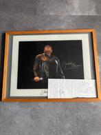 André Hazes Foto Ingelijst met Handtekening, Huis en Inrichting, Ophalen of Verzenden, Gebruikt, Hout, Minder dan 50 cm