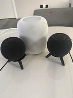 Apple HomePod Set - Wit & Zwart, Overige merken, Ophalen of Verzenden, Zo goed als nieuw, 60 tot 120 watt