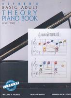 Alfreds Basic Adult Theory level two, Gebruikt, Ophalen of Verzenden, Artiest of Componist, Piano
