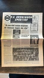 Programma FC Groningen-Excelsior 20 November 1983, Boek of Tijdschrift, Overige binnenlandse clubs, Gebruikt, Ophalen of Verzenden