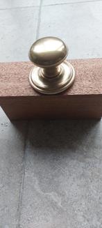 Koperen voordeurknop, Ophalen, Gebruikt, Koper of Messing, Klink of Kruk
