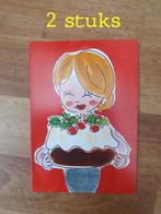 Blond Amsterdam kaart kerstkaart, Ophalen of Verzenden, Nieuw