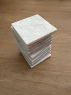 12 stenen onderzetters, Ophalen of Verzenden, Zo goed als nieuw, Glas of Kopje