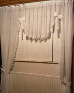 Leuke vitrage met kanten details, Ophalen of Verzenden, 200 cm of meer