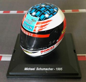 69875: Helm - F1 - Michael Schumacher - 1995 - Spark 1:5 beschikbaar voor biedingen