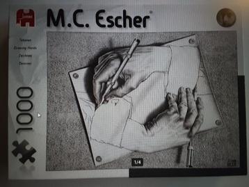 Escher puzzel tekenen 1000 stukjes Jumbo beschikbaar voor biedingen