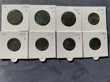 8 VOC munten beschikbaar voor biedingen