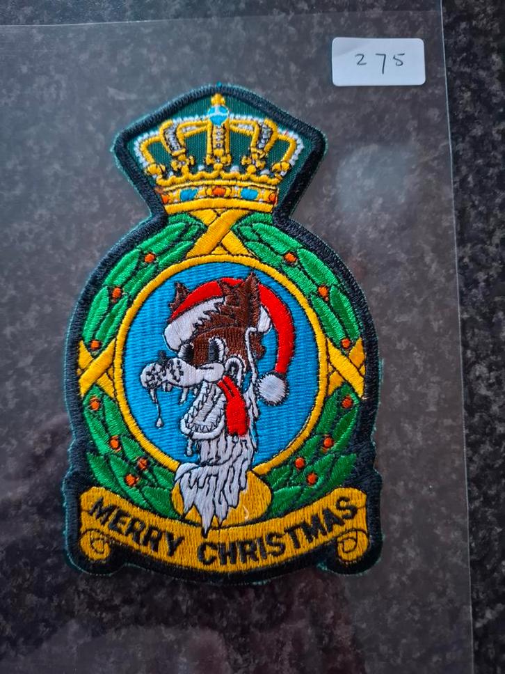 Patch 32st Squadron Soesterberg - Wolfhounds, Verzamelen, Luchtvaart en Vliegtuigspotten, Nieuw, Patch, Badge of Embleem, Ophalen of Verzenden