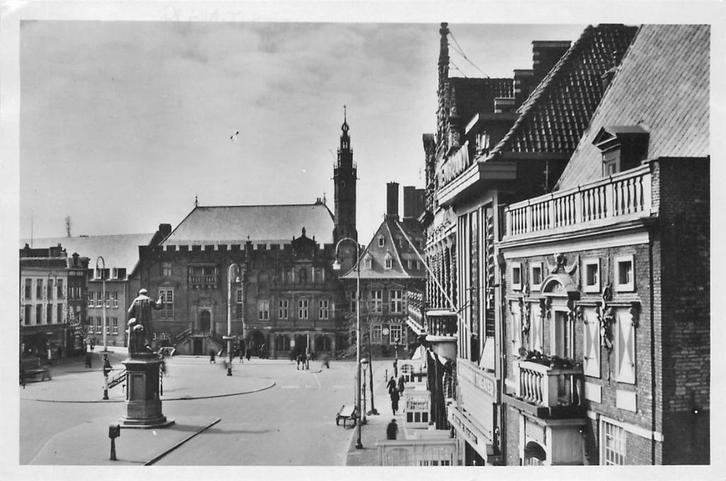701064015 Haarlem Grote Markt, Verzamelen, Ansichtkaarten | Nederland, Noord-Holland, Ophalen of Verzenden