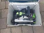 Festool TS 55 REBQ-Plus invalzaag FS 1400 2 geleiderail, Invalzaag, Ophalen of Verzenden, Zo goed als nieuw, 30 tot 70 mm
