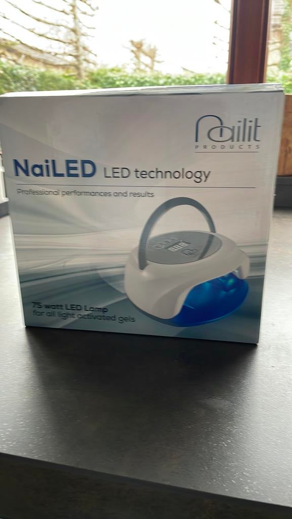 Led lamp voor gelnagels, Ophalen of Verzenden, Zo goed als nieuw, Wit, Handen en Nagels
