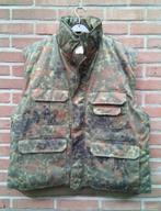 Camouflage Bodywarmer - Duitse Leger - Maat XL, Duitsland, Ophalen of Verzenden, Landmacht, Kleding of Schoenen