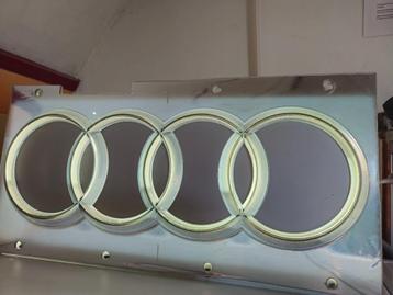 Originele Audi LED Lichtbak - Auto Union Logo goed werkend! beschikbaar voor biedingen