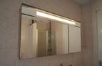 Badkamer spiegel met 3 deuren en verlichting, Huis en Inrichting, Ophalen, 100 tot 150 cm, Minder dan 25 cm, Minder dan 100 cm