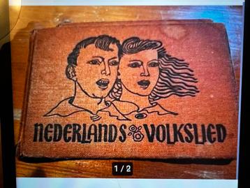 Boekje "Nederlands Volkslied". beschikbaar voor biedingen