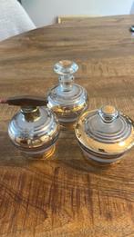 Mooie decoratieve antieke parfum set, Antiek en Kunst, Ophalen