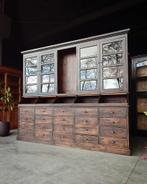Unieke Grutterskast | Ladenkast | Vakkenkast # 1779, Huis en Inrichting, Kasten | Buffetkasten, 200 cm of meer, Ophalen of Verzenden