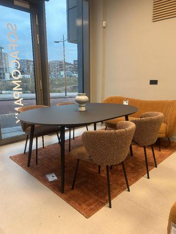 Ellie Eetkamerstoel Pebble Rust - SOFACOMPANY