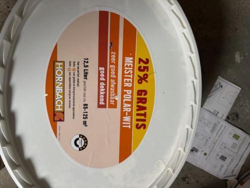 Meister Polar-Wit, Doe-het-zelf en Verbouw, Verf, Beits en Lak, Nieuw, Verf, 10 tot 15 liter, Wit, Ophalen