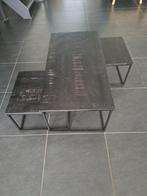 HELE MOOIE SALONTAFELTJES / BIJZETTAFELTJES, Ophalen, 100 tot 150 cm, Vierkant, 50 tot 100 cm